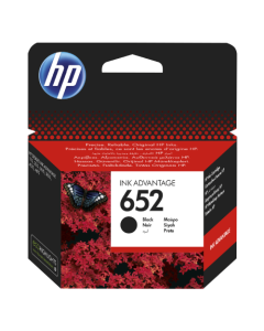 خرطوشة HP 652‏ حبرية أصلية سوداء Ink Advantage‏ 
