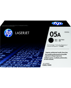 خرطوشة مسحوق حبر باللون الأسود لطابعة HP 05A Black LaserJet